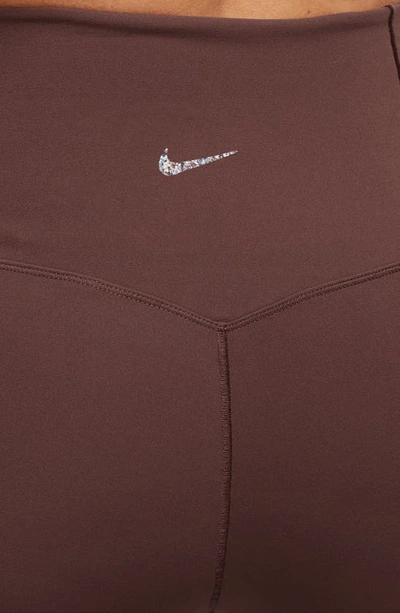 Shop Nike Yoga Dri-fit Luxe Pants In Dkpony/ Multic