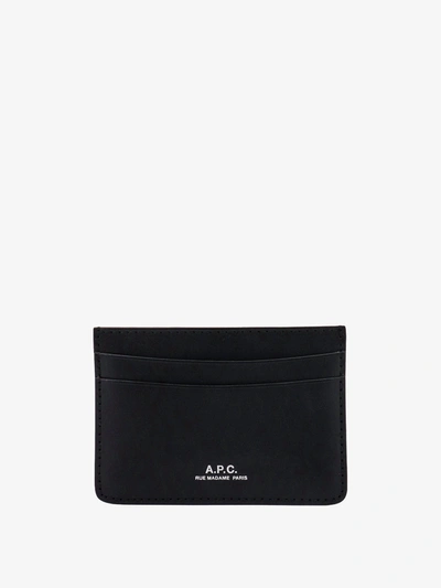 Shop Apc Card Holder In Black