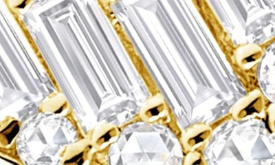Shop Ron Hami 14k Yellow Gold Baguette & Round Diamond Heart Ring In Gold/ Diamond