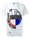KTZ geometric print T-shirt,TS01R211320682