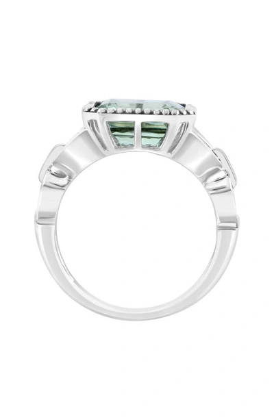 Effy Sterling Silver Prasiolite Ring In Green