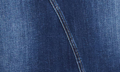 Wash Lab Denim Reveal Denim Midi Skirt In Valley Blue