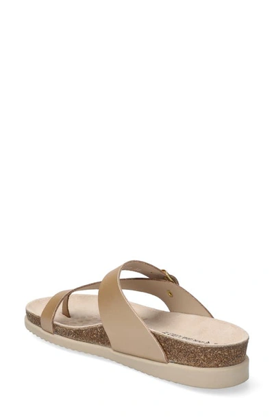 Mephisto Helen Toe Loop Sandal In Platinum Perla