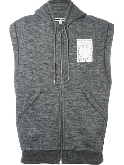 Mcq By Alexander Mcqueen Sleeveless Zip Hoodie