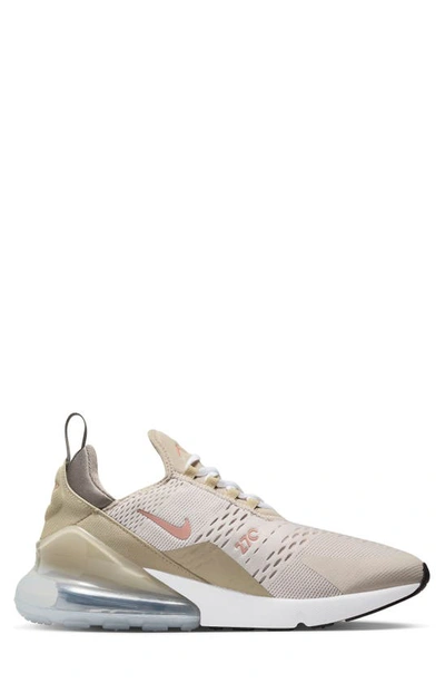 Shop Nike Air Max 270 Sneaker In Cream Ii/ Rust Oxide/ Khaki
