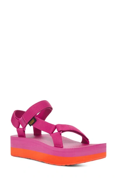 Shop Teva Universal Sandal In Rose Violet/ Orangeade