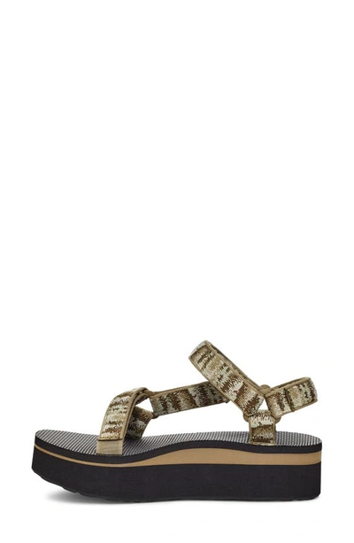 Shop Teva Universal Sandal In Iridescence Olive