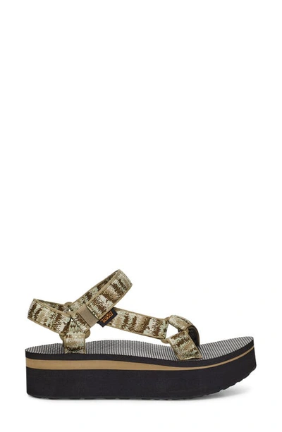 Shop Teva Universal Sandal In Iridescence Olive