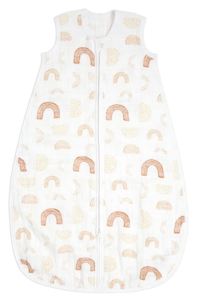 Shop Aden + Anais Cotton Muslin Wearable Blanket In Keep Rising Tan