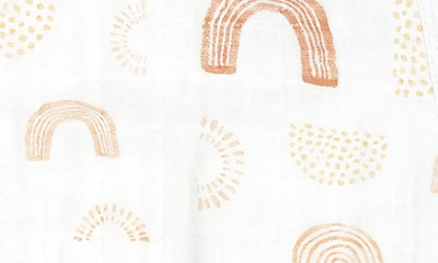 Aden + Anais Cotton Muslin Wearable Blanket In Keep Rising Tan