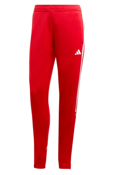 Shop Adidas Originals Adidas Tiro 23 Performance Soccer Pants In Team Power Red