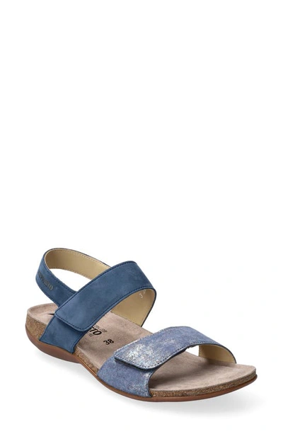 Shop Mephisto 'agave' Sandal In Denim