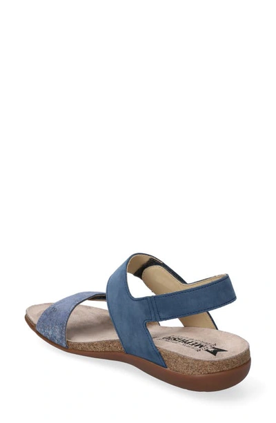 Shop Mephisto 'agave' Sandal In Denim