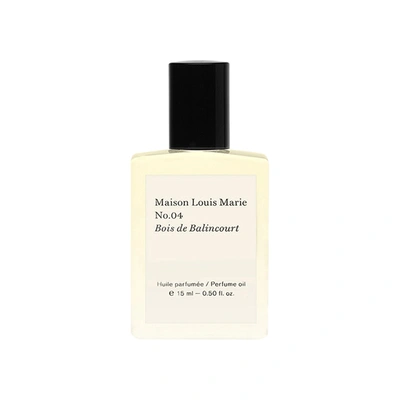 Maison Louis Marie No.4 Bois De Balincourt Perfume Oil In Default Title