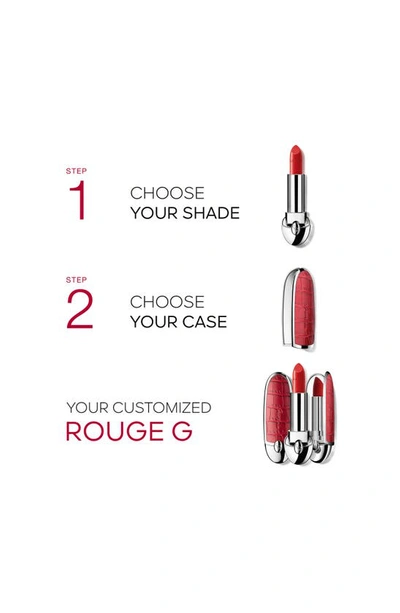 Shop Guerlain Rouge G Customizable Lipstick Shade In Natural Pink
