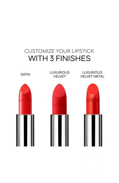 Shop Guerlain Rouge G Customizable Lipstick Shade In Fire Orange