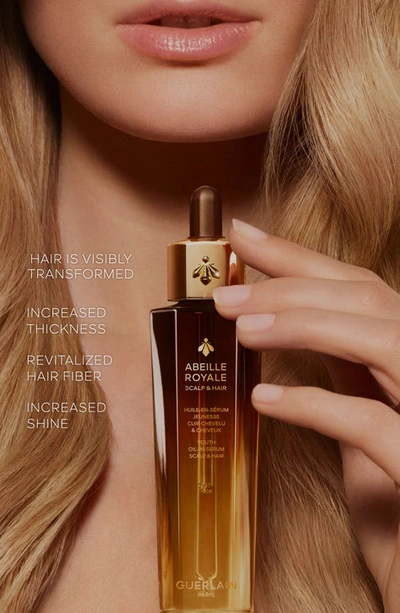 Shop Guerlain Abeille Royale Scalp & Hair Youth Oil-in-serum