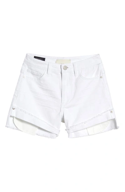 Shop Habitual Kids' Cutoff Denim Shorts In White