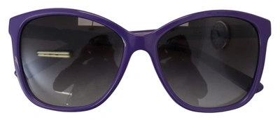 Shop Dolce & Gabbana Violet Acetate Frame Round Shades Dg4170m Women's Sunglasses