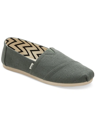 Shop Toms Alpargata Womens Flat Comfort Sole Slip-on Sneakers In Multi