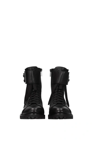 Shop Jimmy Choo Ankle Boots Cerius Leather Black
