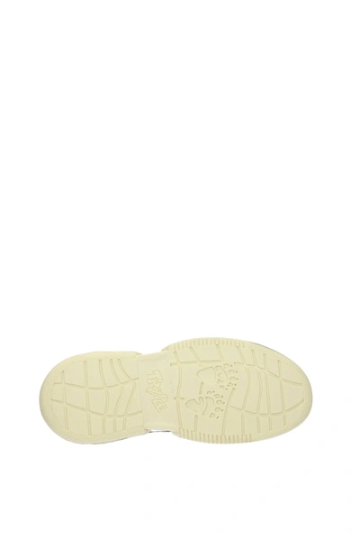 Shop Trypee Sneakers Leather Cream In White
