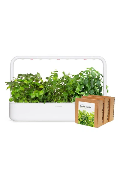 Shop Click & Grow Smart Garden 9 Big Herbal Tea Kit In White