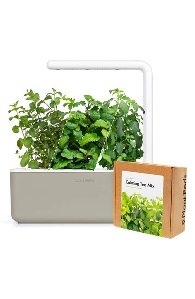 Shop Click & Grow Smart Garden 9 Big Herbal Tea Kit In Beige