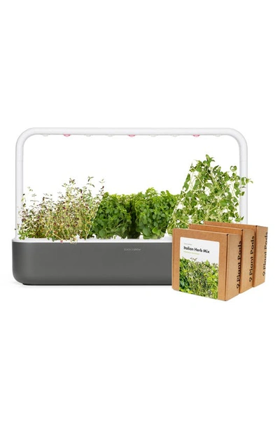 Shop Click & Grow Smart Garden 9 Big Italian Herb Kit In Grey
