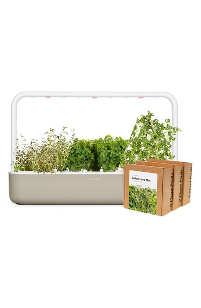 Shop Click & Grow Smart Garden 9 Big Italian Herb Kit In Beige