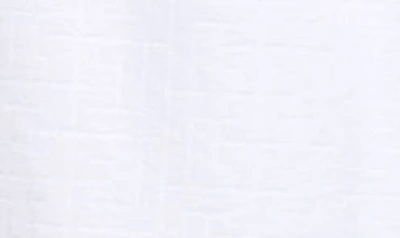 Shop Balmain Monogram Jacquard Stretch Cotton Polo In 0fa - White