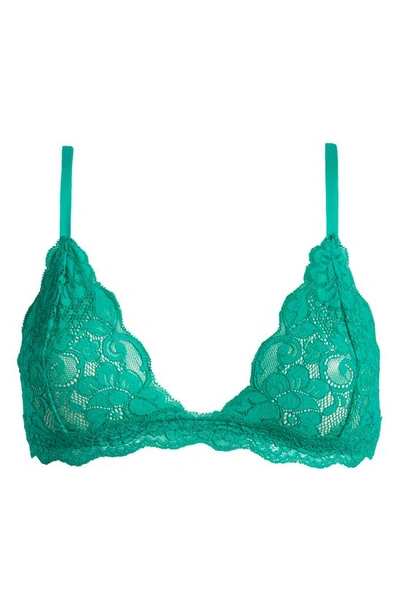 Shop We Are Hah Chi Soft Cup Bra In Emerald