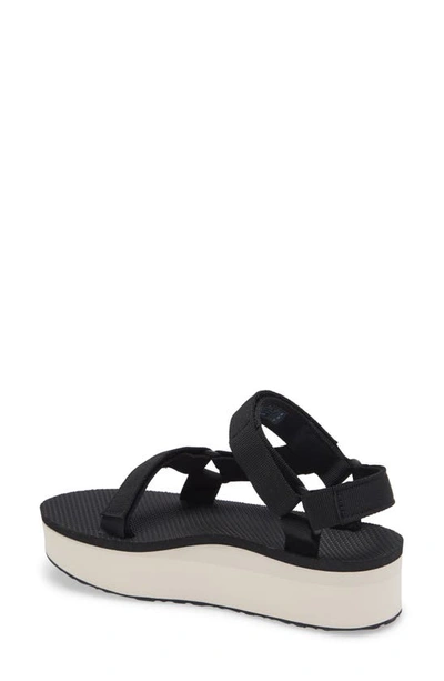 Shop Teva Universal Sandal In Black/ Tan Fabric