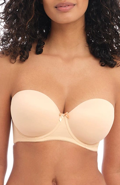 Shop Freya 'deco' Convertible Strapless Underwire Bra In Nude