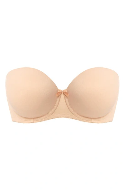 Shop Freya 'deco' Convertible Strapless Underwire Bra In Nude