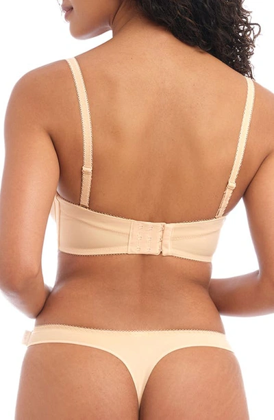 Shop Freya 'deco' Convertible Strapless Underwire Bra In Nude