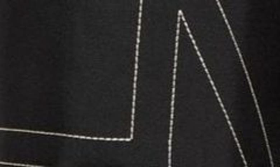Totême Monogram-embroidered Silk Pajama Pants In Black Monogram