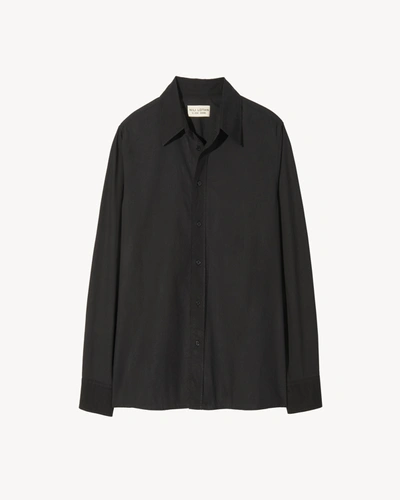 Shop Nili Lotan Raphael Shirt In Black