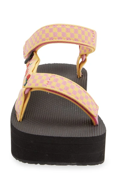 Shop Teva Universal Sandal In Picnic Cherries Rosebloom