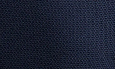 Shop French Connection Popcorn Cotton Polo In 40-marine Blue-white