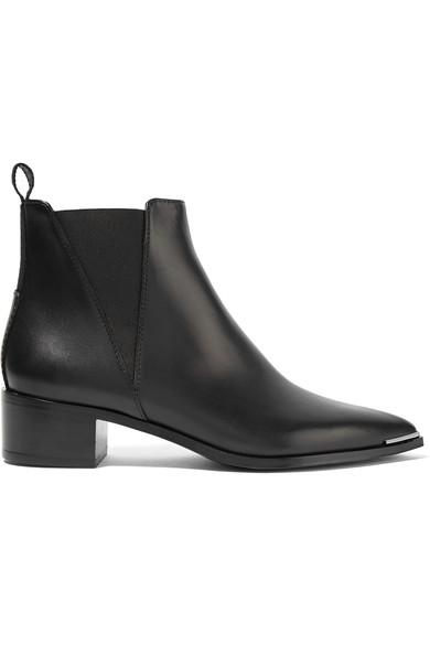 acne studios jensen grain chelsea booties