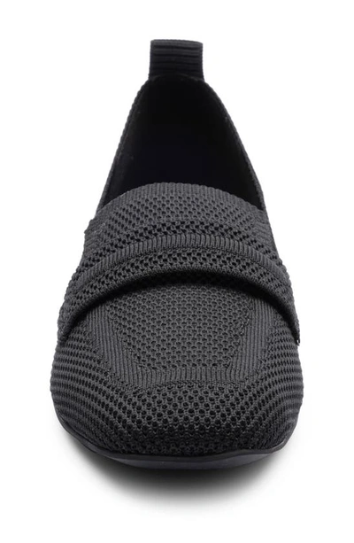 Sanctuary Blast Knit Loafer In Black