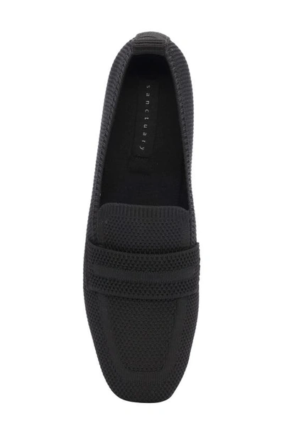Sanctuary Blast Knit Loafer In Black