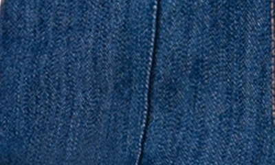 Shop Akris Punto Feryn Topstitched Ankle Jeans In 007 Blue Denim
