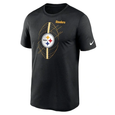 Shop Nike Black Pittsburgh Steelers Legend Icon Performance T-shirt