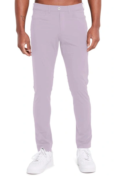 Shop Redvanly Kent Pull-on Golf Pants In Cosmic Sky