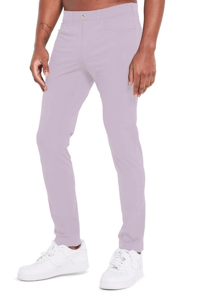 Shop Redvanly Kent Pull-on Golf Pants In Cosmic Sky