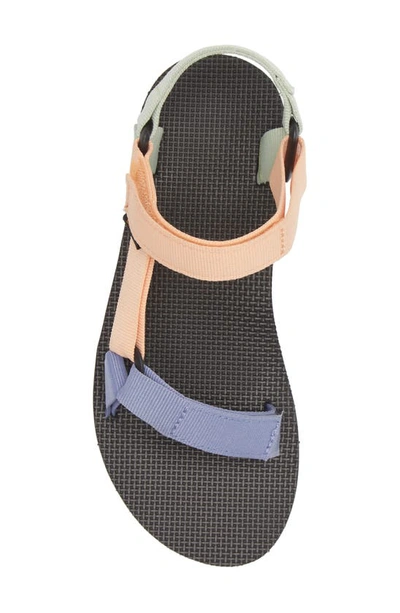 Teva Flatform Universal Platform Wedge In Sherbert Multi In Sherbert Multi
