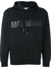 MCQ BY ALEXANDER MCQUEEN logo print hoodie,MACHINEWASH