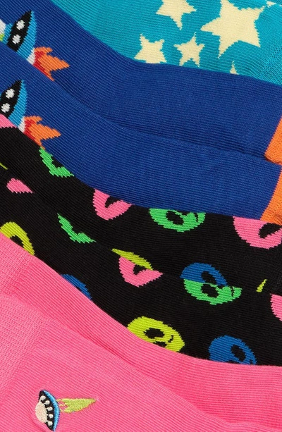 Shop Happy Socks Kids' 4-pack Space Socks In Assorted Colors